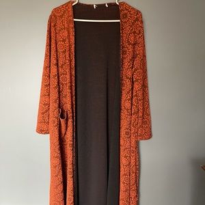 Lularoe orange duster